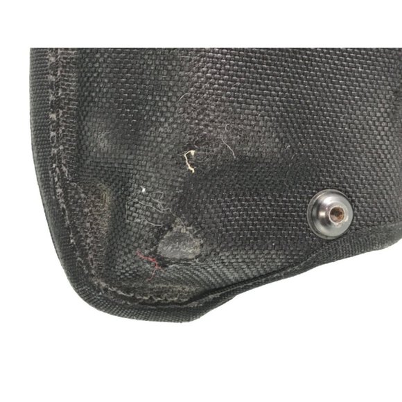 Vintage Bianchi Hard Black Belt Slide Duty Holster Size 13AR Right Hand Estate - Picture 8 of 8